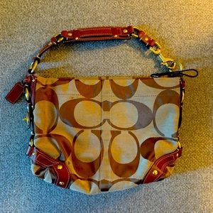 Medium sized Carly Signature Coach bag